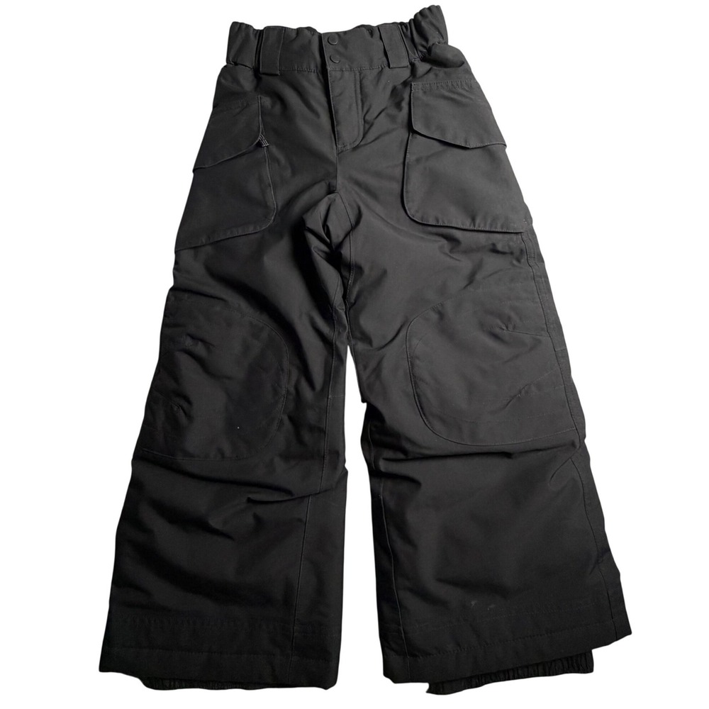 Patagonia Kids‎ Small 8 Black Insulated Snow Ski Pants Waterproof Winter